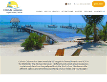 Tablet Screenshot of colindacabanas.com